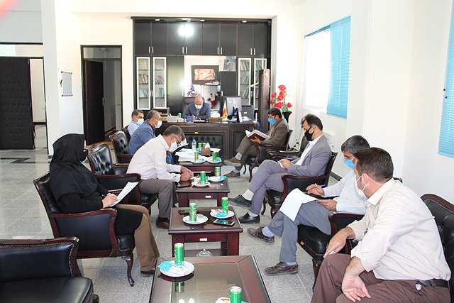 جلسه شورای آرد و نان شهرستان آبدانان  برگزارشد .